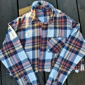 Cropped Flannel